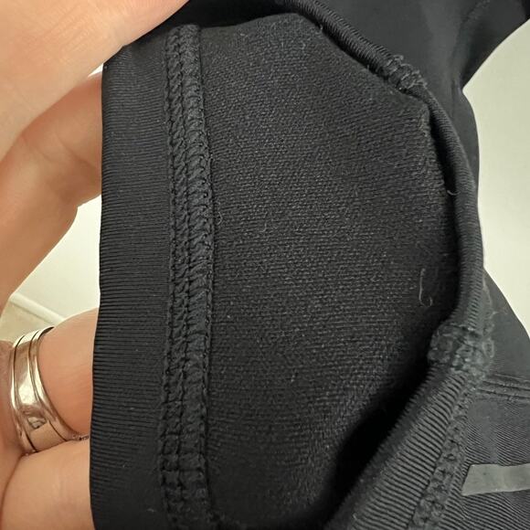 Athleta Black Radiant Grid High Traverse Leggings Pockets Women's Size XL - Picture 6 of 9